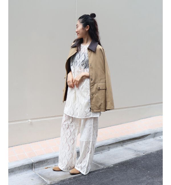  「《手洗い可能》vaneumレースドッキングパンツ」|その他|