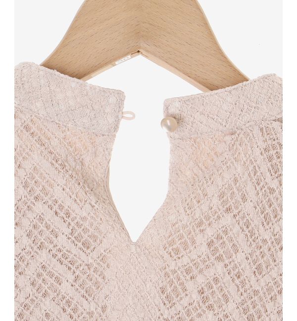 MAJESTICLEGON「ストレッチレースオープンワンピ」|ワンピース|