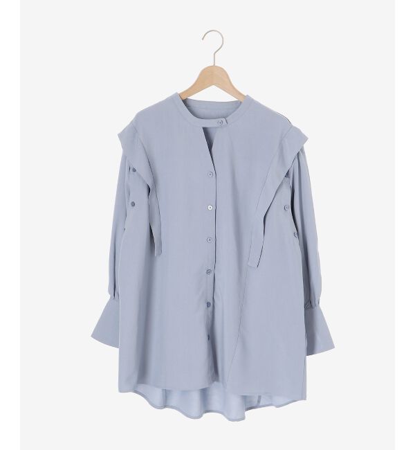 MAJESTICLEGON「2way肩あきレディシャツ」|シャツ・ブラウス|