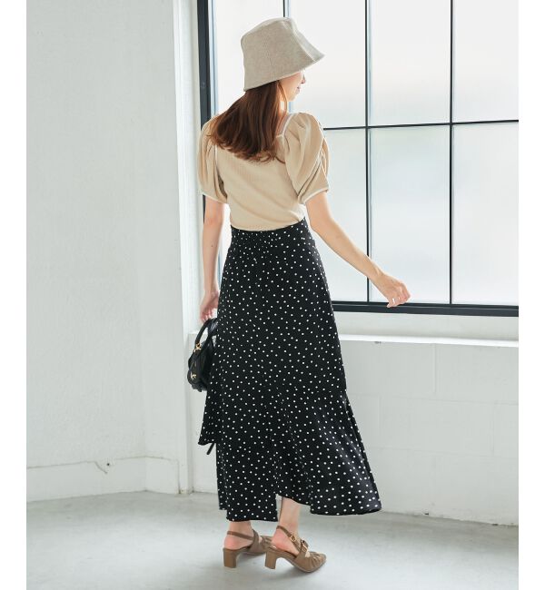 MAJESTICLEGON「パイピングリブトップス」|Tシャツ・カットソー|