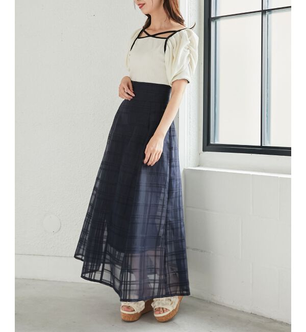 MAJESTICLEGON「パイピングリブトップス」|Tシャツ・カットソー|