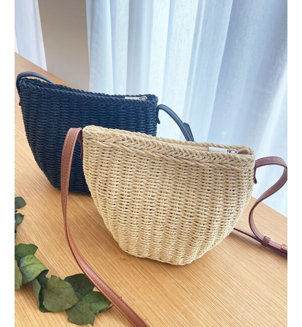 MAJESTICLEGON「雑材ラウンドショルダーバッグ」|ショルダー・メッセンジャー|