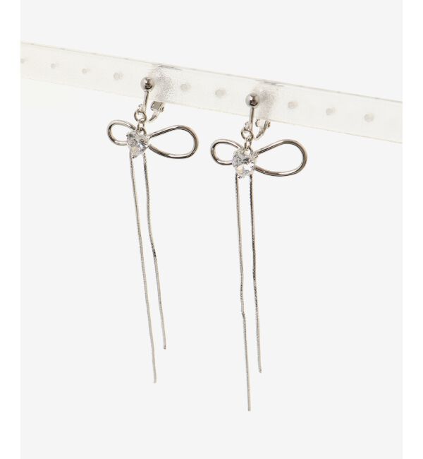 MAJESTICLEGON「シャイニーリボンイヤリング」|イヤリング|