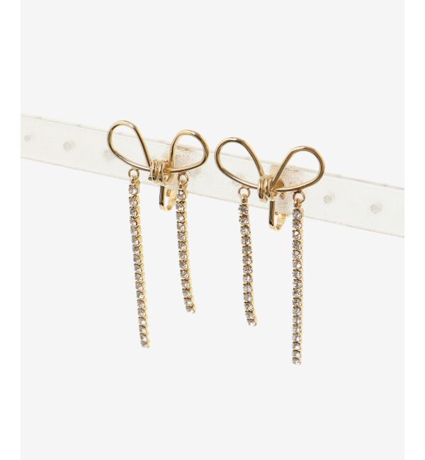 MAJESTICLEGON「シャイニーリボンイヤリング」|イヤリング|