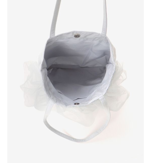 MAJESTICLEGON「チュールティアードトート」|トートバッグ|