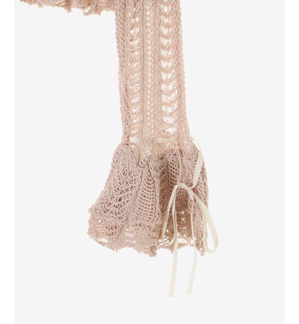  「キャミセットレーシー長袖カーデ」|カーディガン|