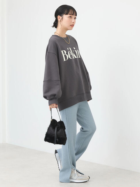 earth music&ecology「ぽこぽこスリットパンツ」|その他|