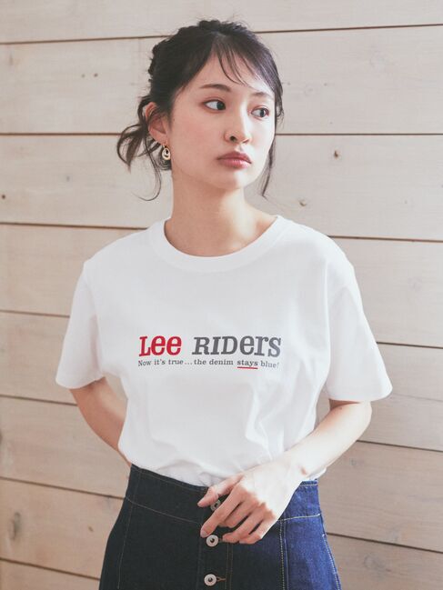 earth music&ecology「Lee&times;e.m.a.e　LOGO　H/S　TEE」|Tシャツ・カットソー|