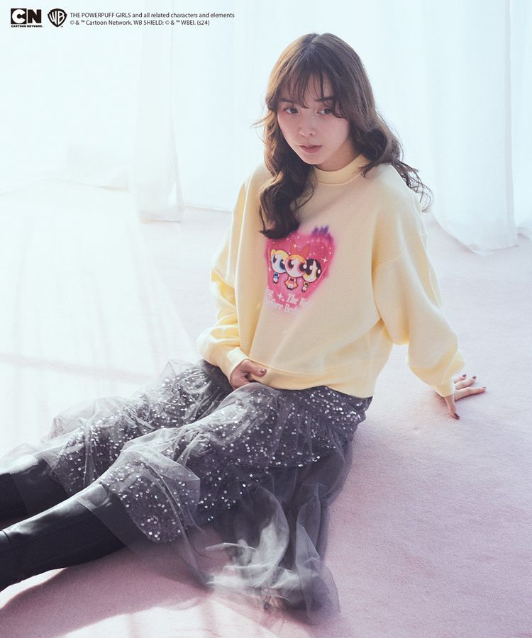 earth music&ecology「The Powerpuff Girls/emaeSスウェット」|スウェット・ジャージ|