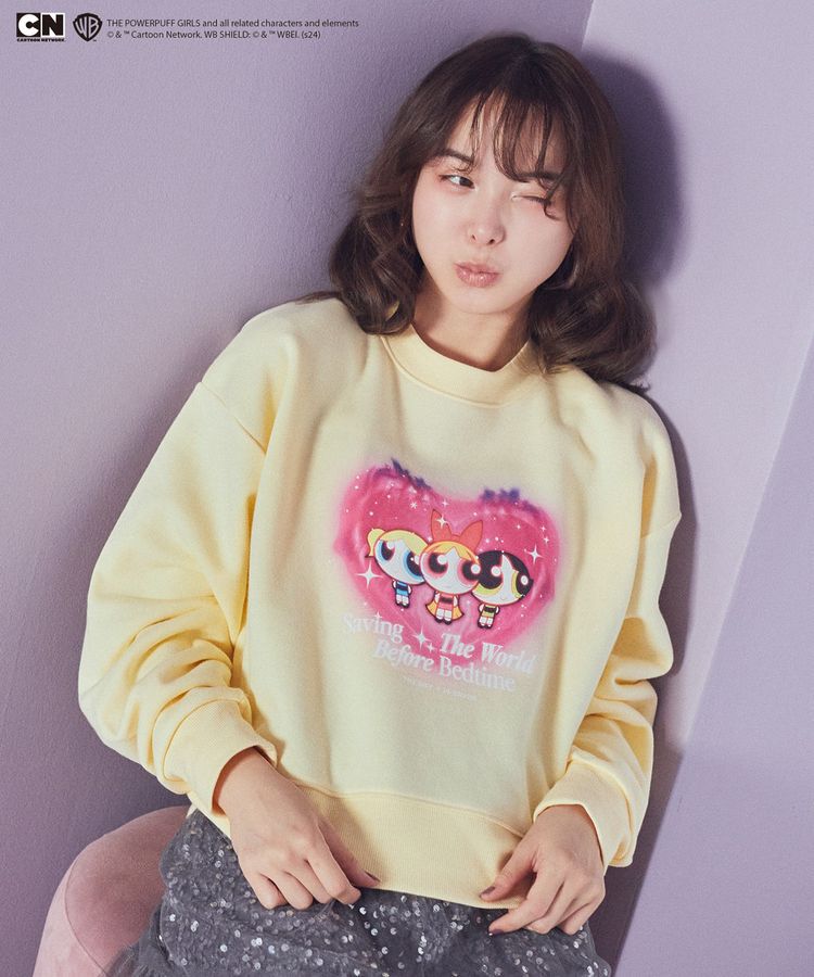 earth music&ecology「The Powerpuff Girls/emaeSスウェット」|スウェット・ジャージ|