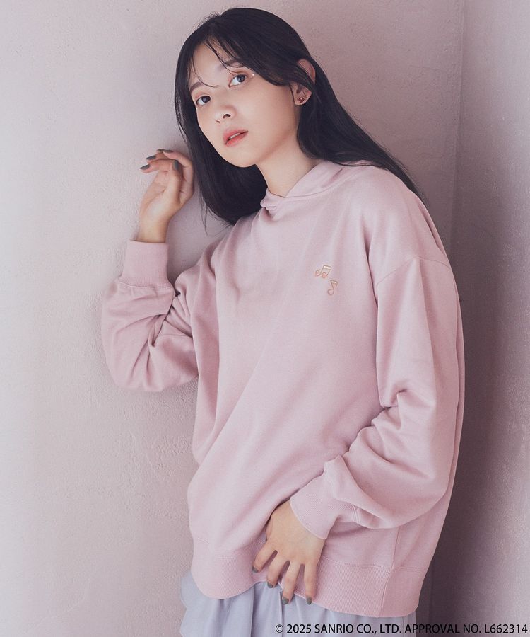 earth music&ecology「マイメロディ&クロミ/earth 耳付きフーディー」|スウェット・ジャージ|