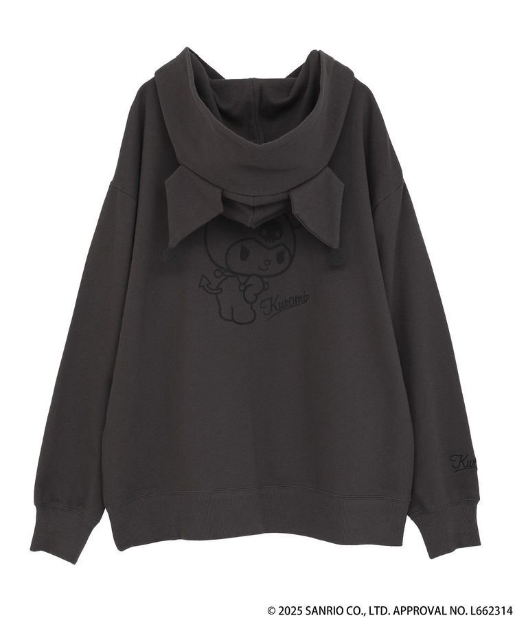 earth music&ecology「マイメロディ&クロミ/earth 耳付きフーディー」|スウェット・ジャージ|