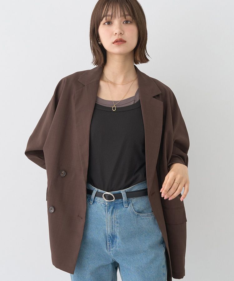 earth music&ecology「ニュアンスバックルピンレスベルト」|ベルト|