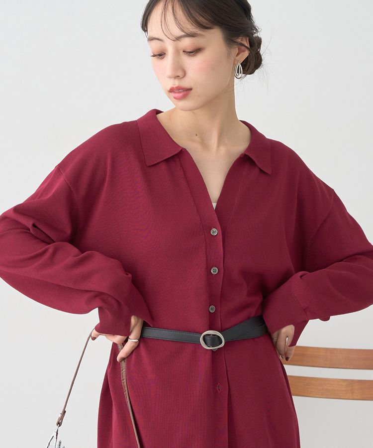 earth music&ecology「ニュアンスバックルピンレスベルト」|ベルト|