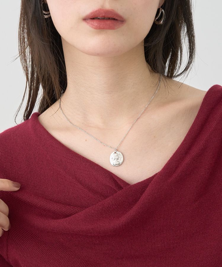 earth music&ecology「SET2点パールチェーンネックレス+コインモチーフネックレス」|ネックレス|