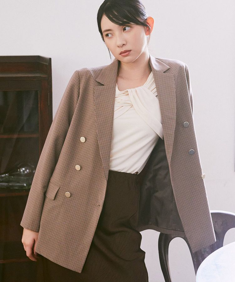 earth music&ecology「リボンライクドレーププルオーバー」|Tシャツ・カットソー|