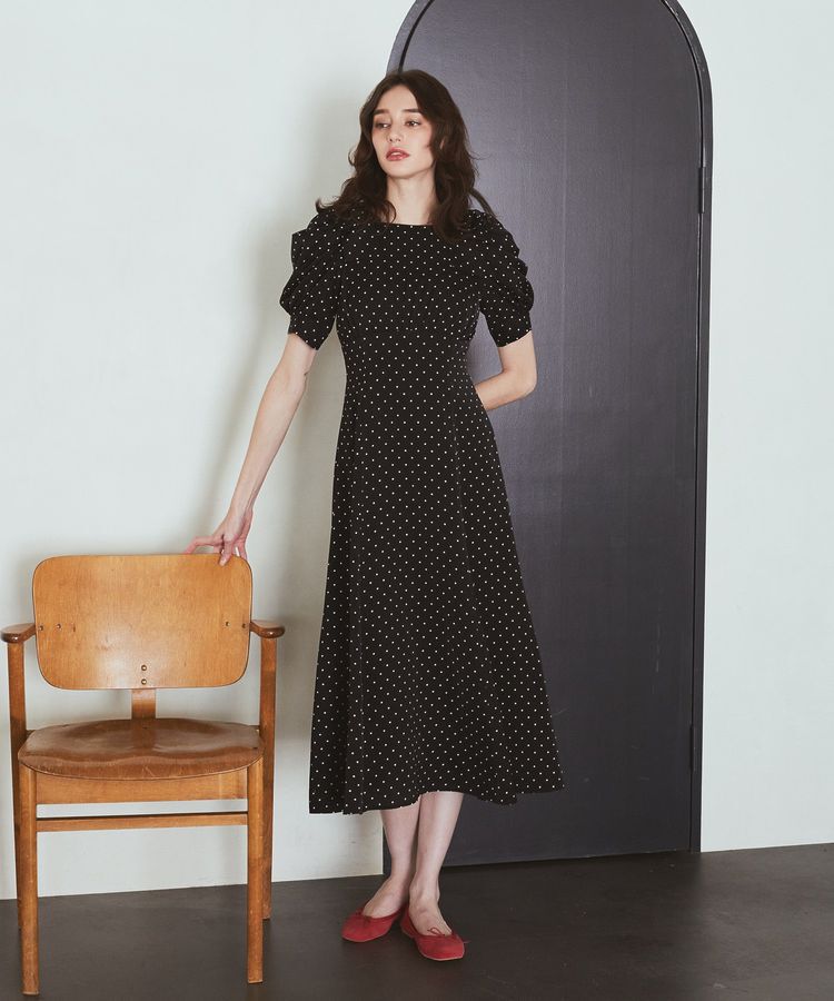 Maison de FLEUR Petite Robe「ドットワンピース」|ワンピース|
