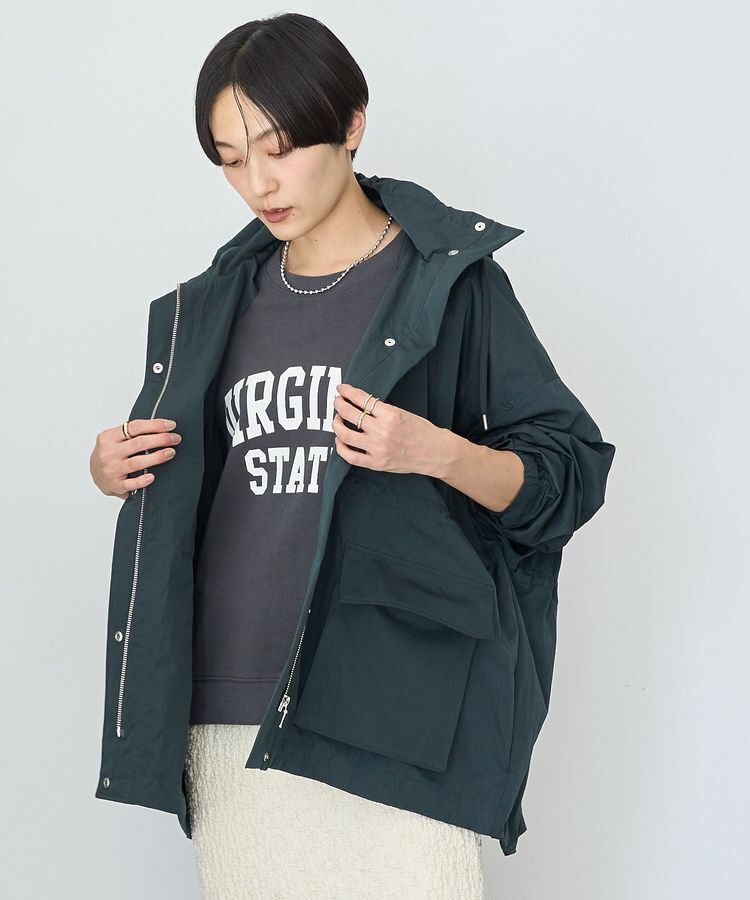 AMERICAN HOLIC「撥水加工フード取り外しマウンテンパーカー」|ブルゾン・スタジャン|