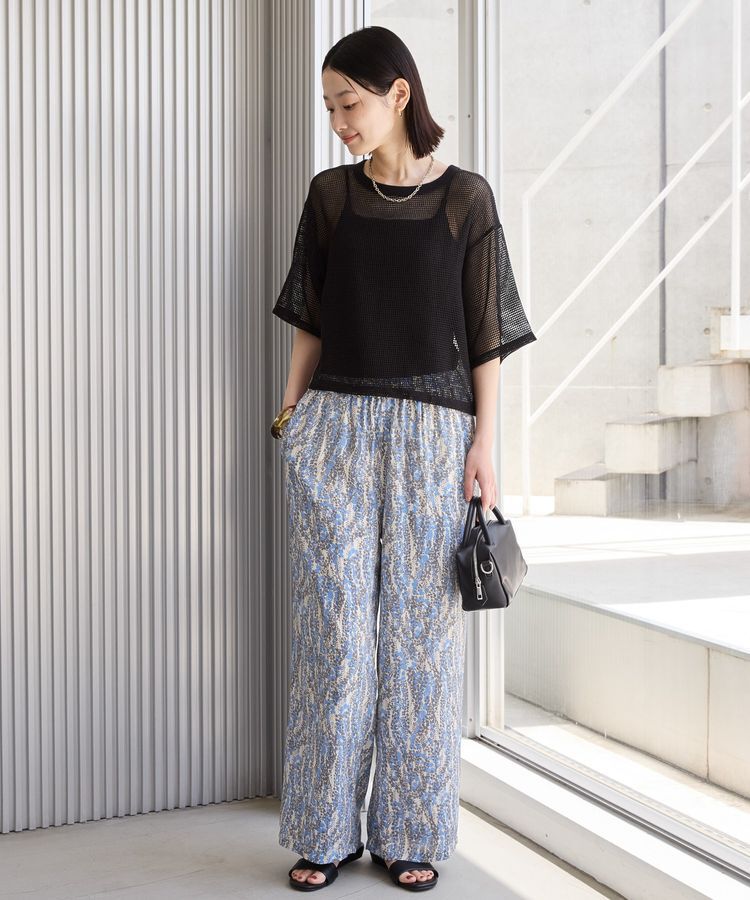 AMERICAN HOLIC「ボーホー柄プリントワイドパンツ」|その他|