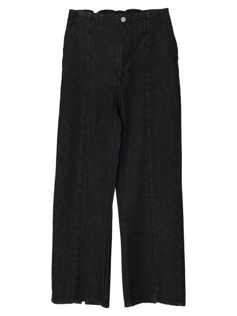 Green Parks「・ELENCARE　DUE　バックスリットデニムパンツ」|デニム|