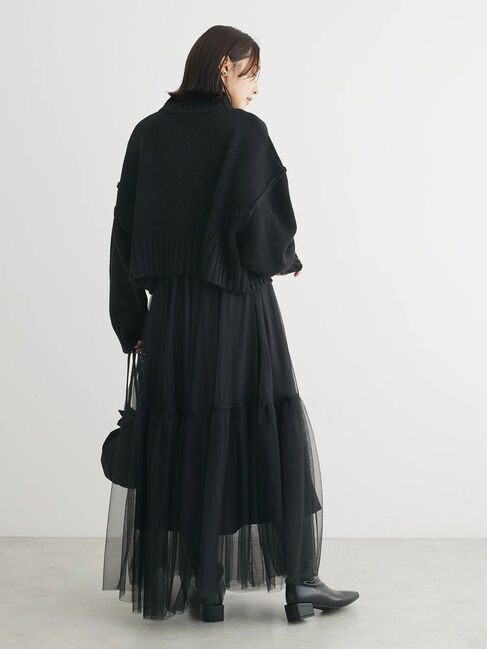 Green Parks「・SUGAR　SPOON　ハイネックショートニット」|ニット・セーター|