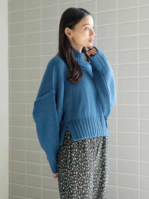 Green Parks「・SUGAR　SPOON　ハイネックショートニット」|ニット・セーター|