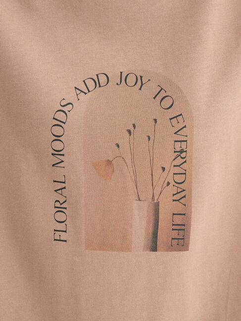 Green Parks「フラワーフォトコンパクトプルオーバー」|Tシャツ・カットソー|