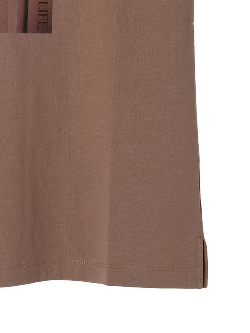 Green Parks「フラワーフォトコンパクトプルオーバー」|Tシャツ・カットソー|