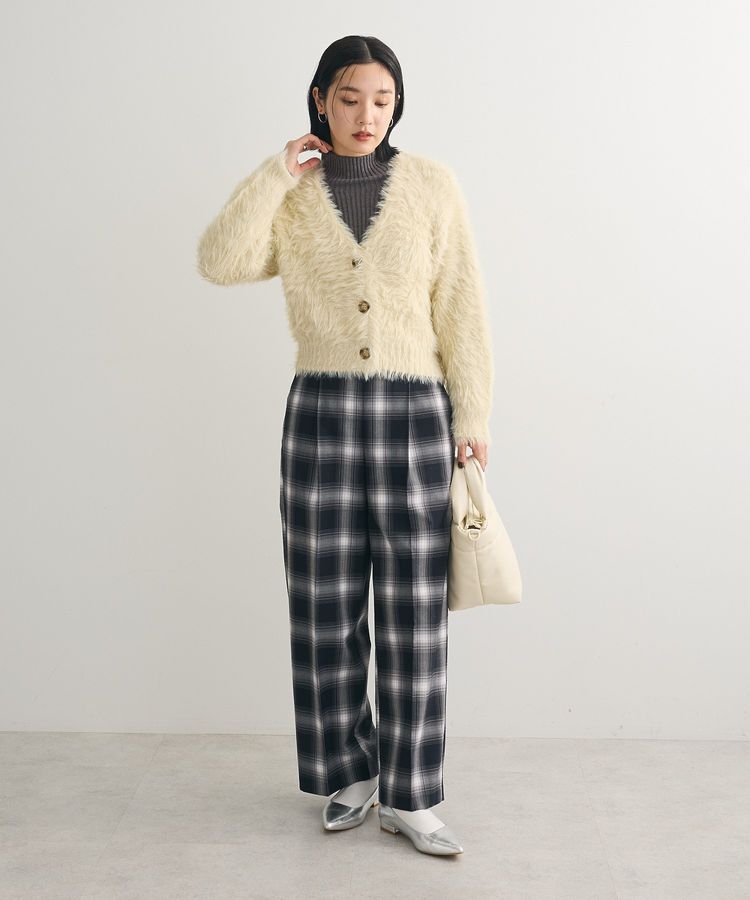 Green Parks「あったかきれシル柄 ワイドストレートパンツ」|その他|