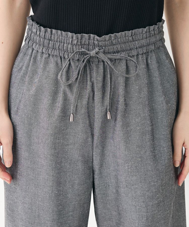 Green Parks「綿麻混イージーワイドパンツ」|その他|