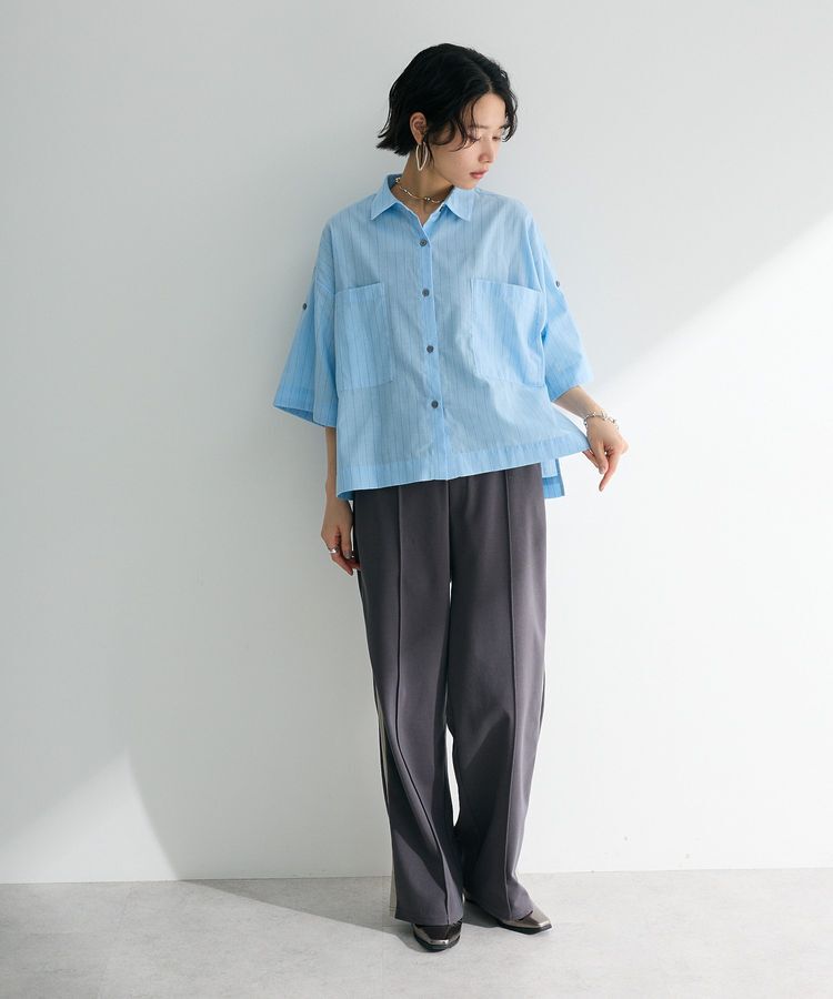 Green Parks「サイドラインセンターシム入りスウェットパンツ」|その他|