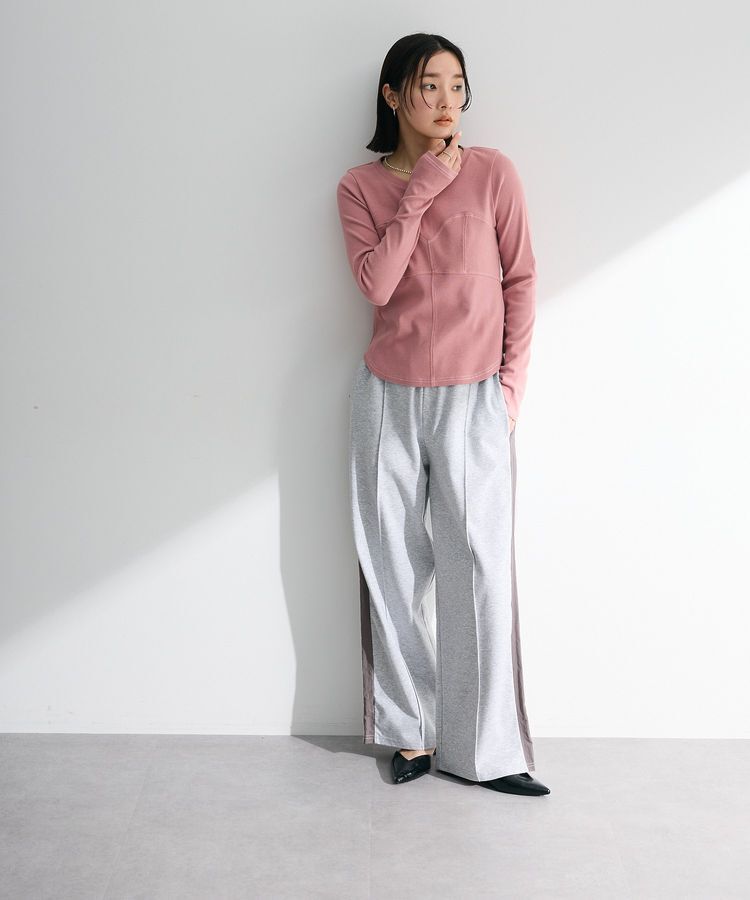 Green Parks「サイドラインセンターシム入りスウェットパンツ」|その他|