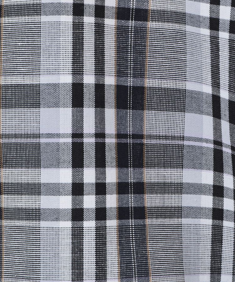 Green Parks「綿麻混裾ドロスト開襟シャツジャケット」|シャツ・ブラウス|