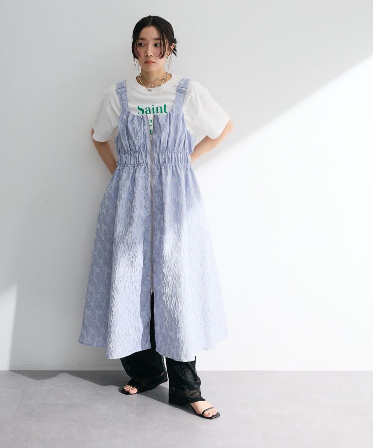 Green Parks「多段フェミニンロゴボックスTシャツ」|Tシャツ・カットソー|