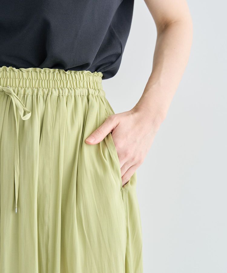 Green Parks「サラフレワイドパンツ(無地)」|その他|