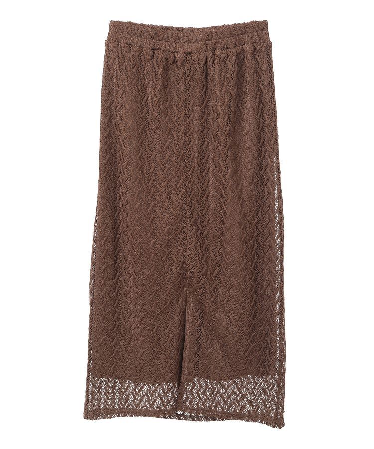 Green Parks「ニットレースIラインスカート」|スカート|