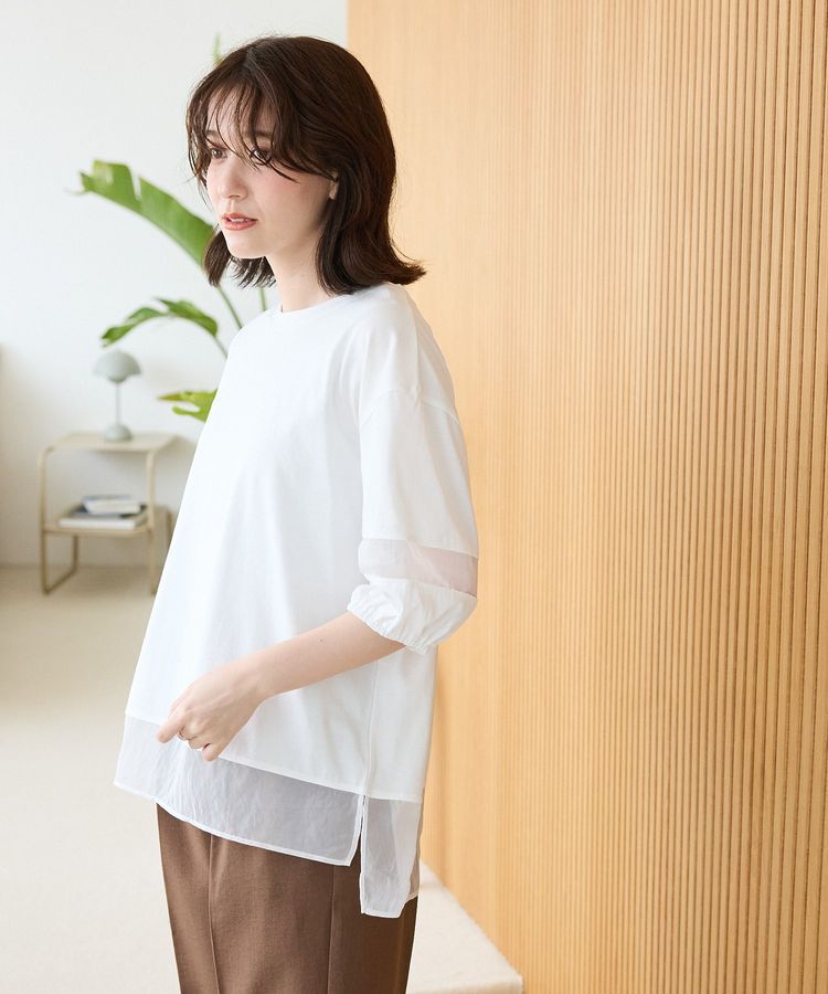 armonia「シアードッキングプルオーバー」|Tシャツ・カットソー|