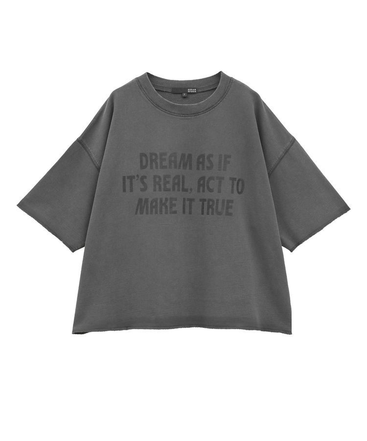 Green Parks「・SUGAR SPOON ミニウラケプリントTEE」|スウェット・ジャージ|Charcoal Gray