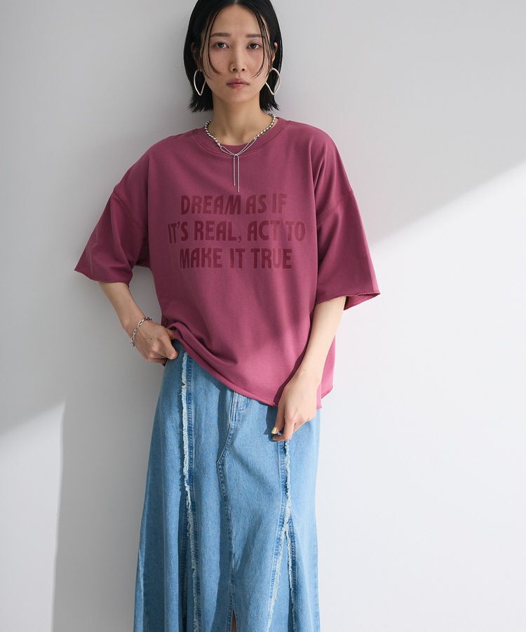 Green Parks「・SUGAR SPOON ミニウラケプリントTEE」|スウェット・ジャージ|Pink