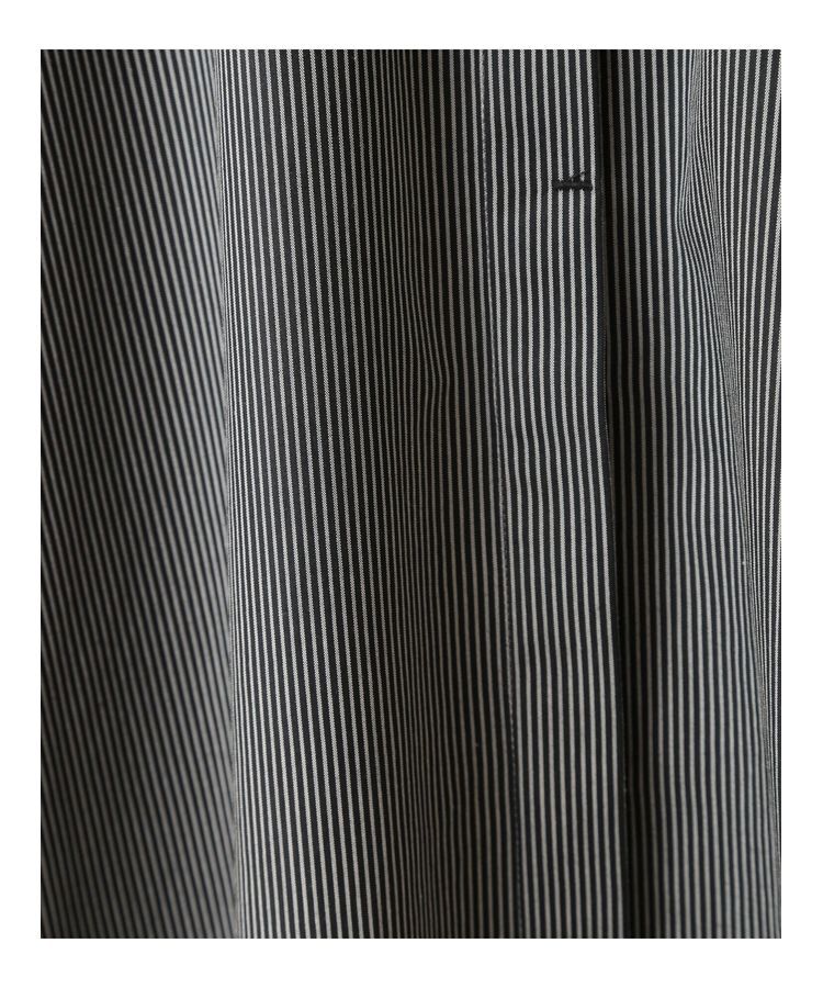 Editt by YECCA VECCA「リブMIXストライプシャツワンピース」|ワンピース|