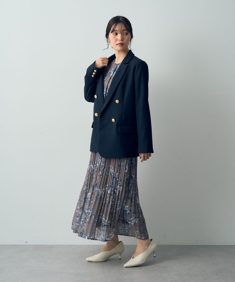 YECCA VECCA「金釦テーラードジャケット」|テーラードジャケット|