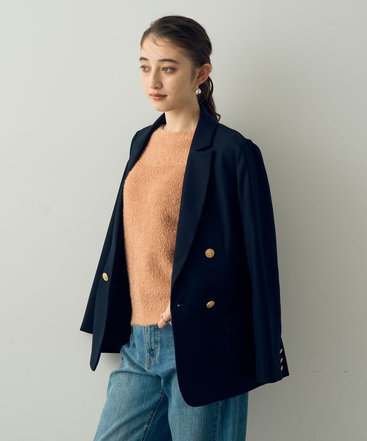 YECCA VECCA「金釦テーラードジャケット」|テーラードジャケット|