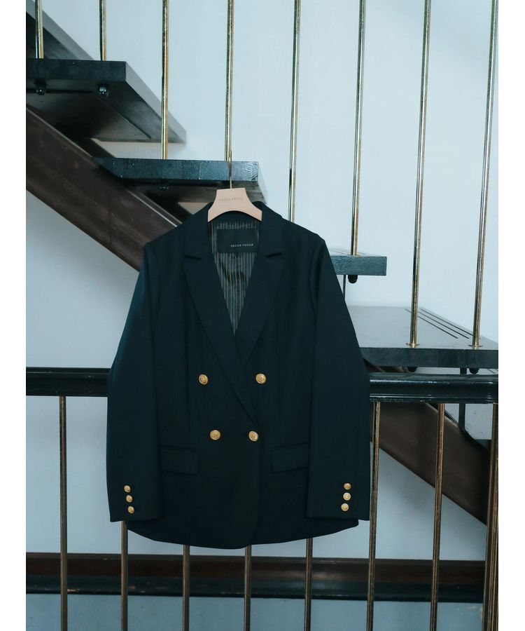YECCA VECCA「金釦テーラードジャケット」|テーラードジャケット|