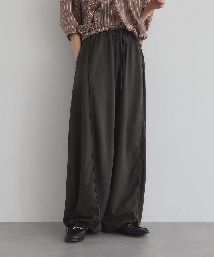 GARAGE OF GOOD CLOTHING「【日本製】コードラインワイドパンツ」|その他|Charcoal Gray