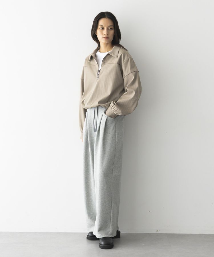 GARAGE OF GOOD CLOTHING「ピンストライプハーフZIPプルオーバー」|シャツ・ブラウス|