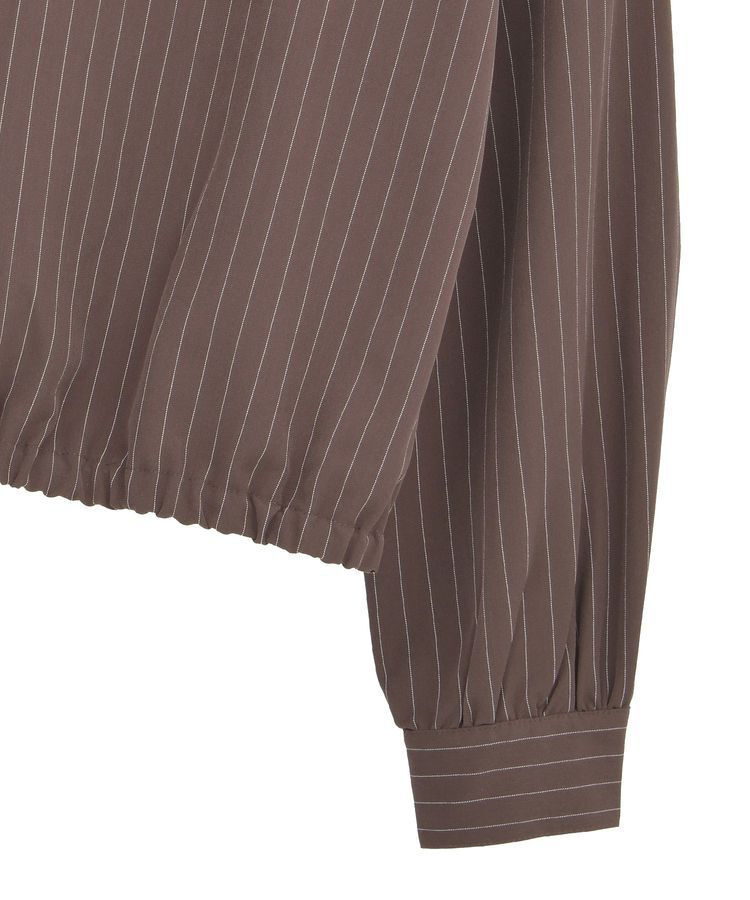 GARAGE OF GOOD CLOTHING「ピンストライプハーフZIPプルオーバー」|シャツ・ブラウス|