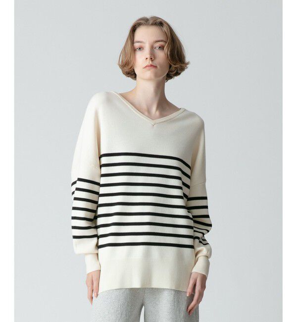 allureville「ウールボーダーチュニック」|その他|