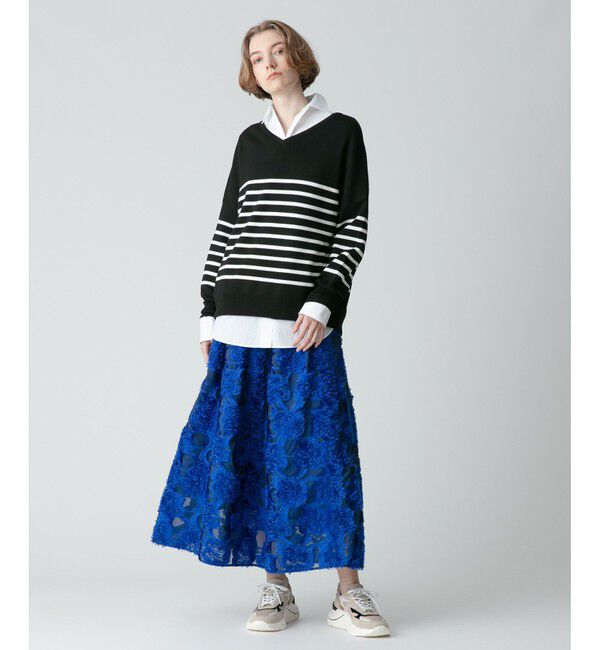 allureville「ウールボーダーチュニック」|その他|