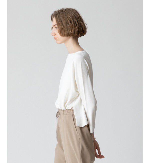 allureville「ワイズワイドプルオーバー」|ニット・セーター|