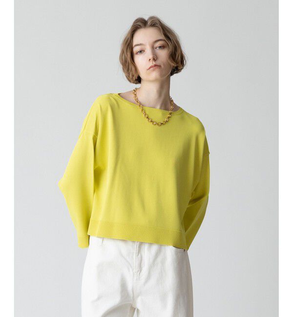 allureville「ワイズワイドプルオーバー」|ニット・セーター|